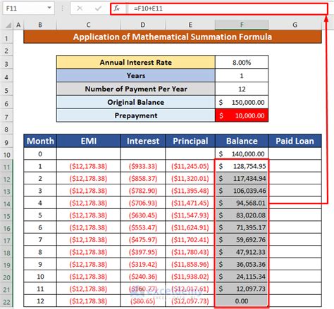 credit card smart emi calculator|emi calculator with prepayment excel.